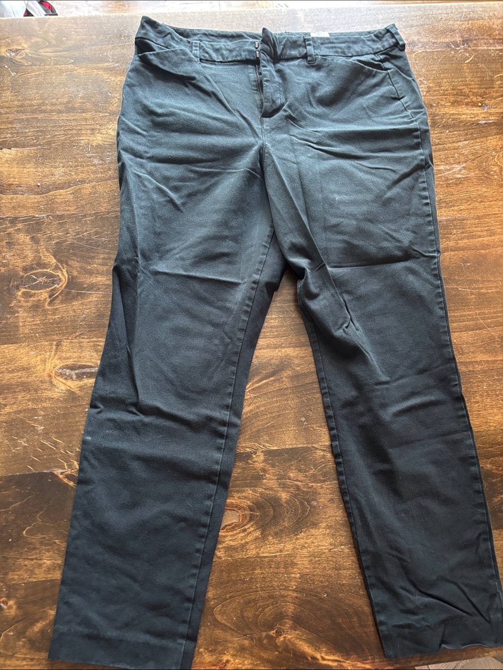 Old Navy Black Pixie High-Rise Pants
